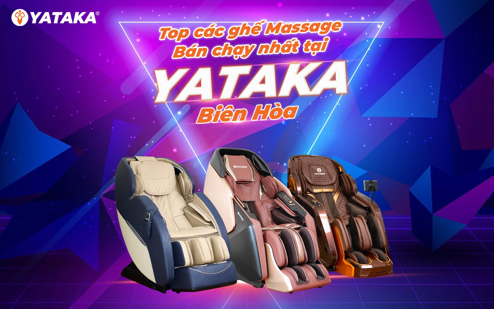 Top các ghế massage bán chạy nhất tại YATAKA Biên Hòa