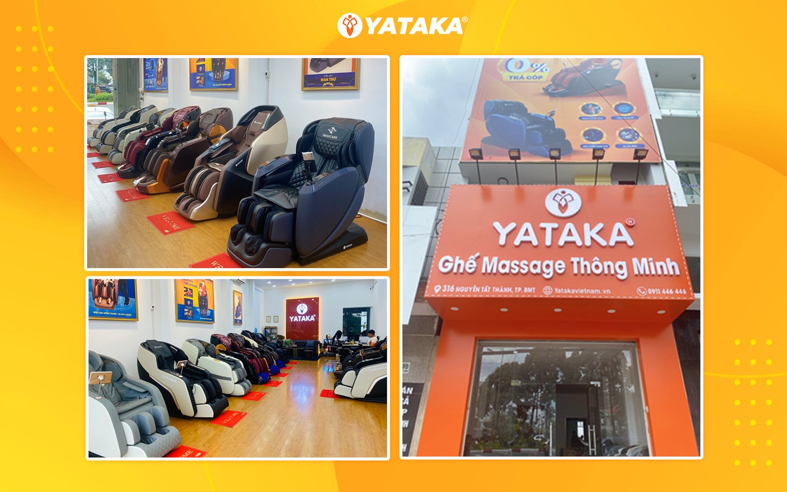 Ghế massage Buôn Mê Thuột