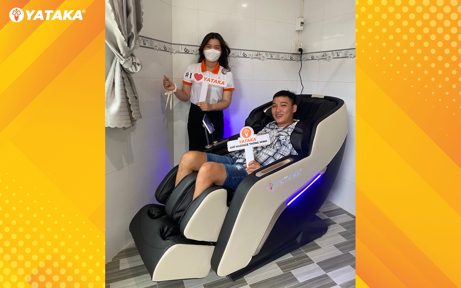 Ghế massage Phú Yên YA-400 8