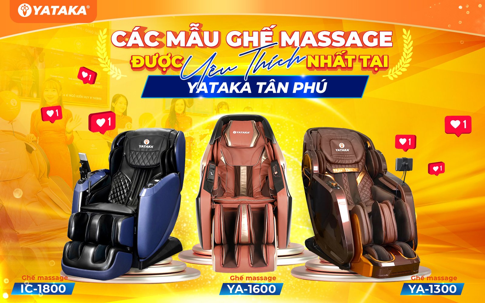 Ghế massage Tân Phú chính hãng uy tín