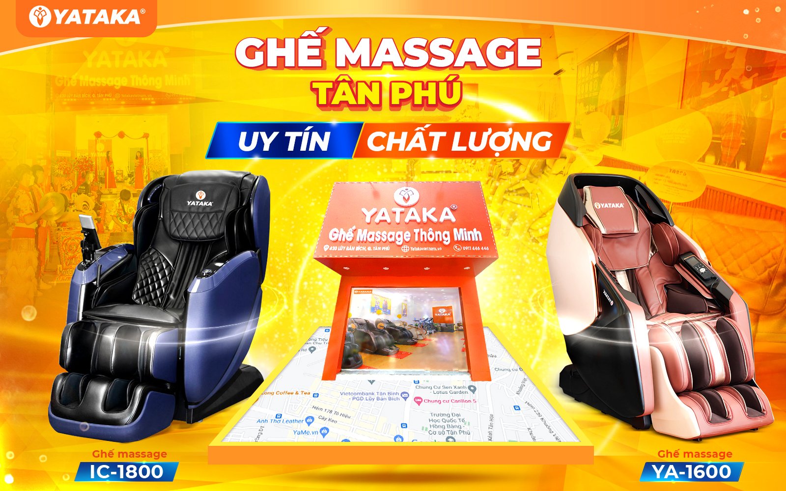 Ghế massage Tân Phú
