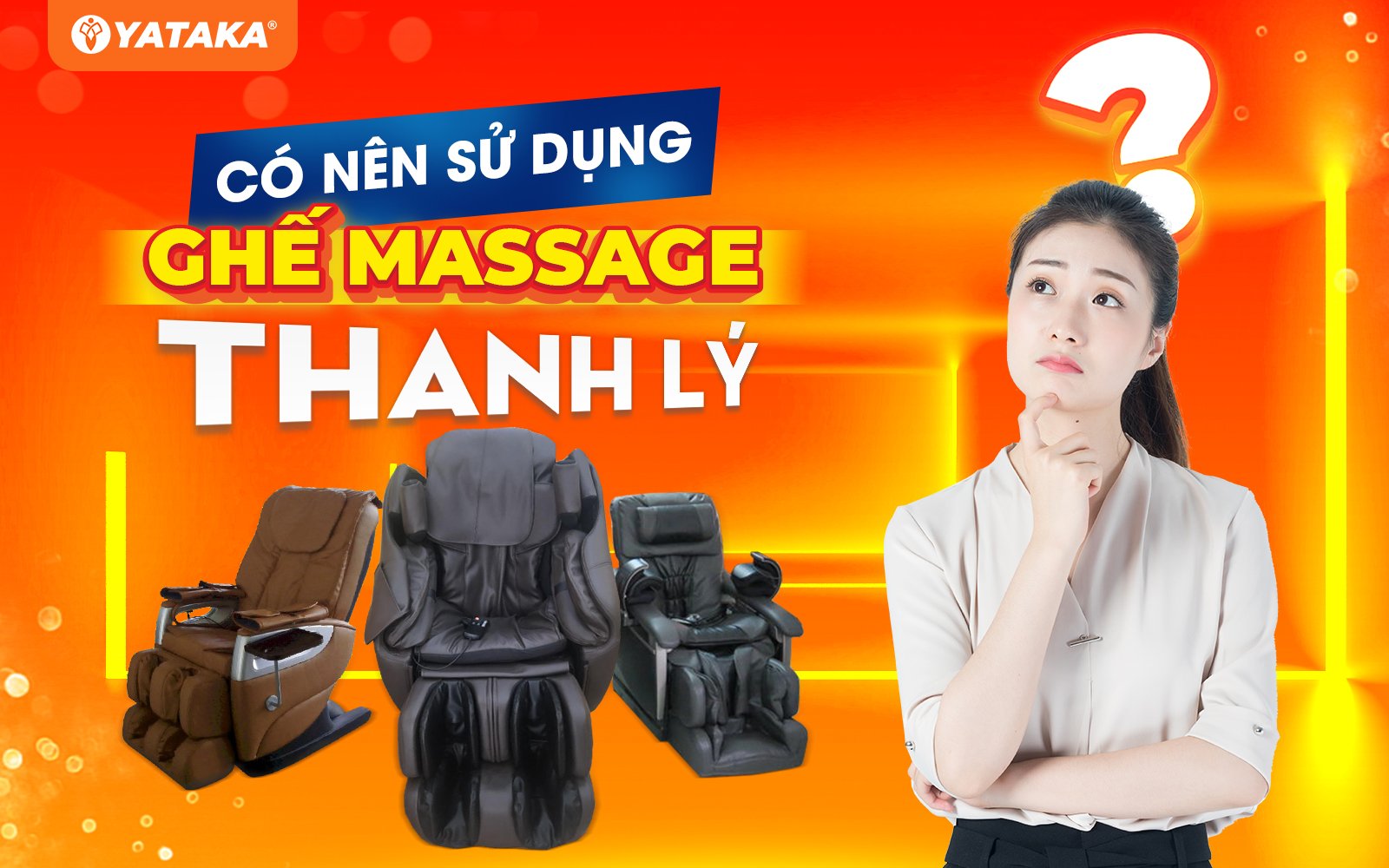 Có nên sử dụng ghế massage thanh lý