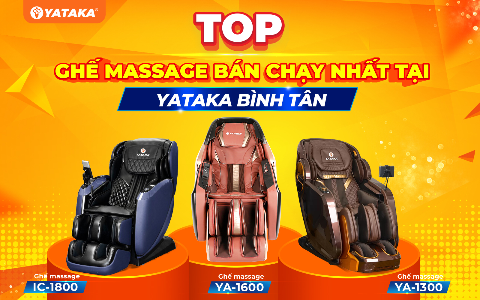Một số mẫu ghế bán chạy nhất tại ghế massage Bình Tân