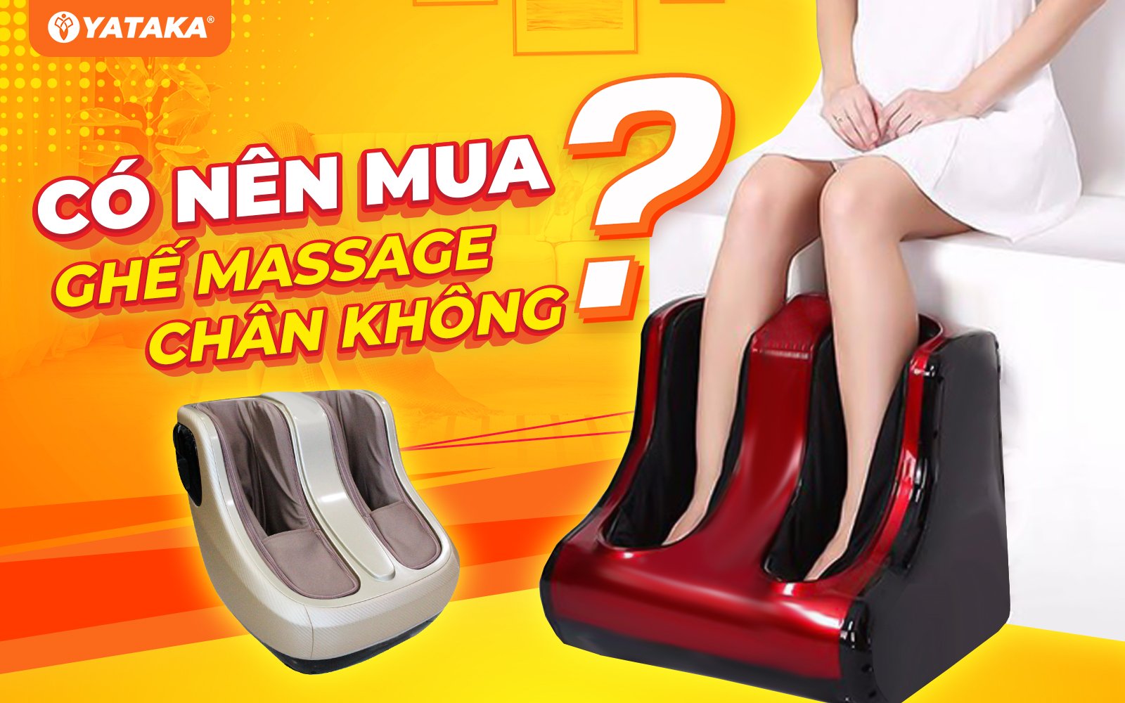 Ghế massage chân