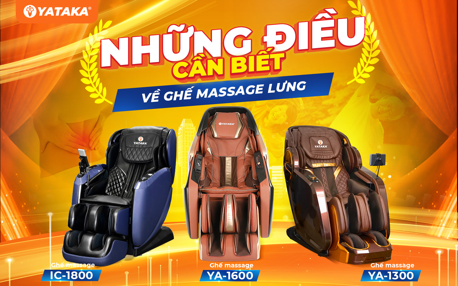 Ghế massage lưng toàn thân