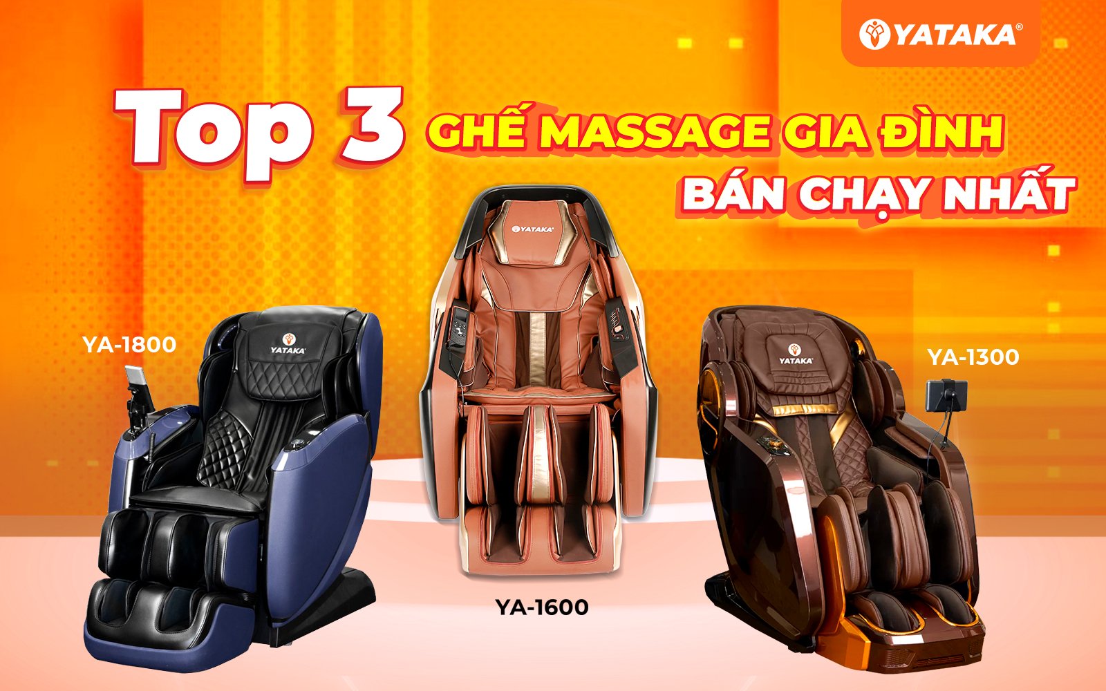 Top 3 ghế massage cho gia đình đáng mua nhất