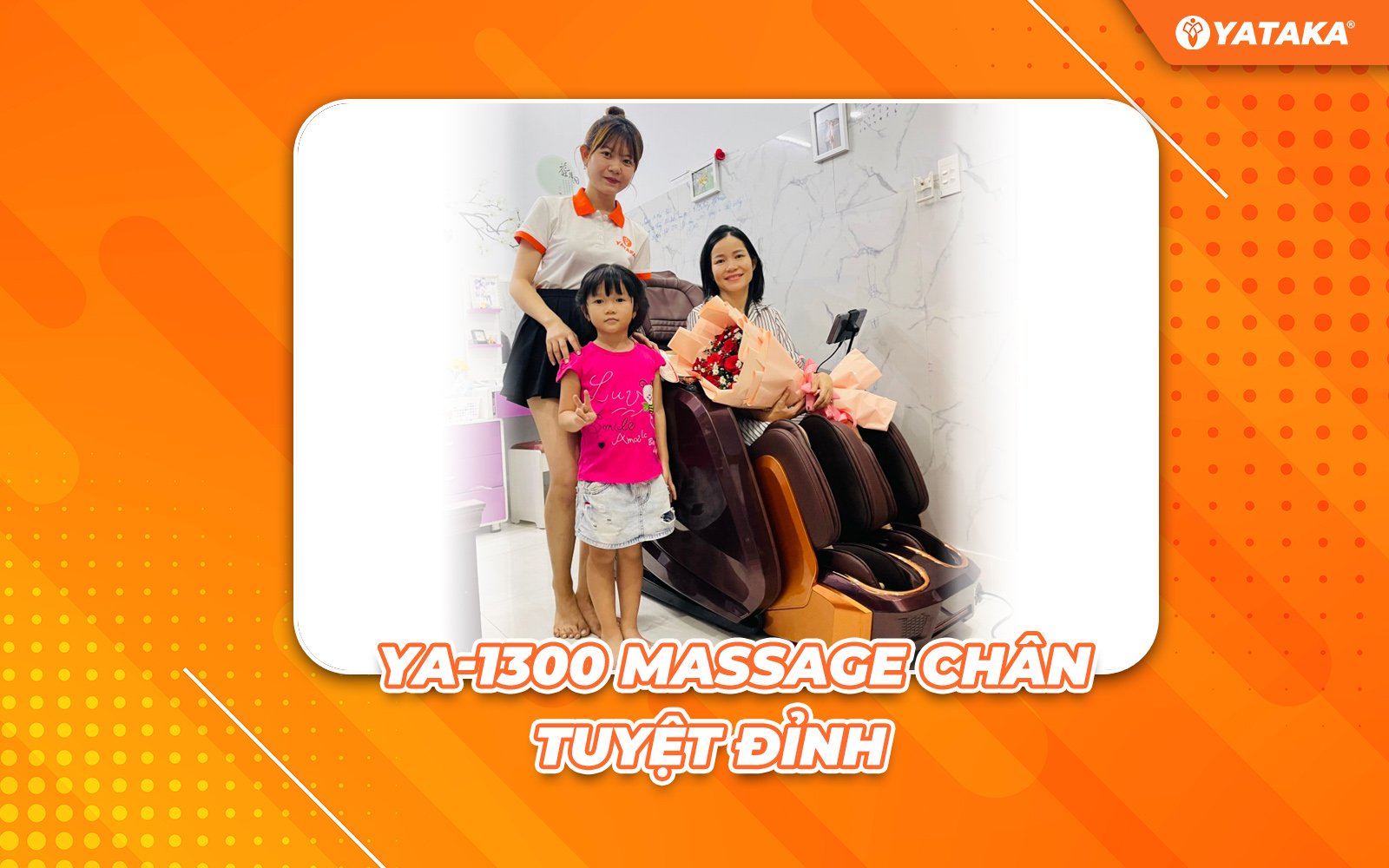 Ghế massage hồng ngoại YA-1300