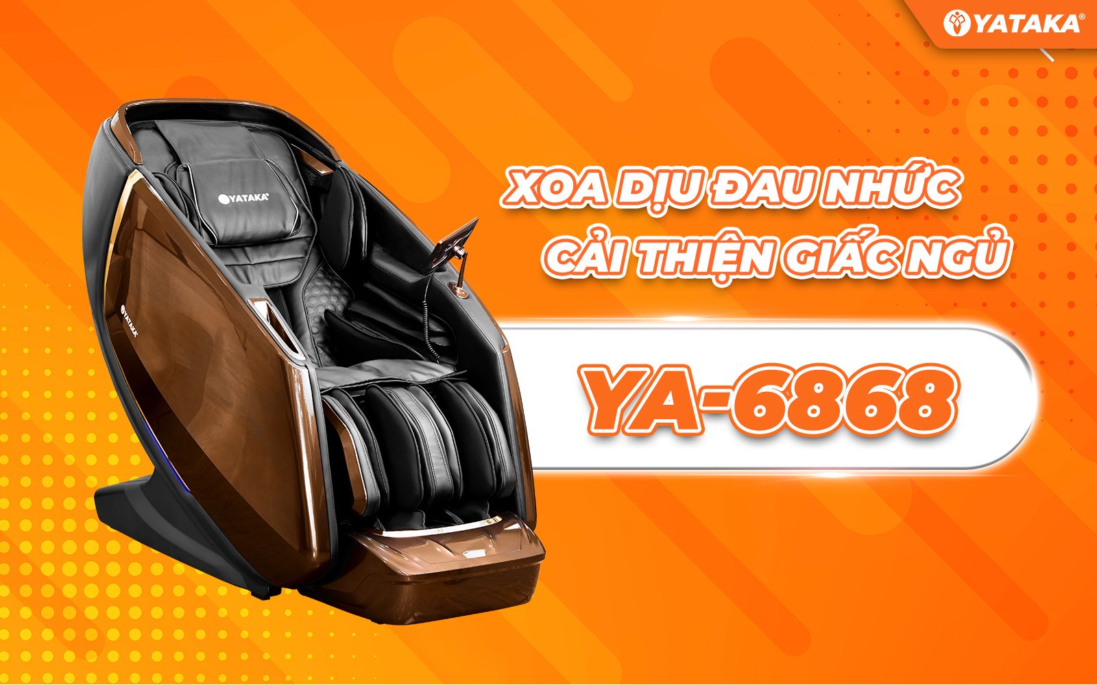 Ghế massage hồng ngoại YA-6868