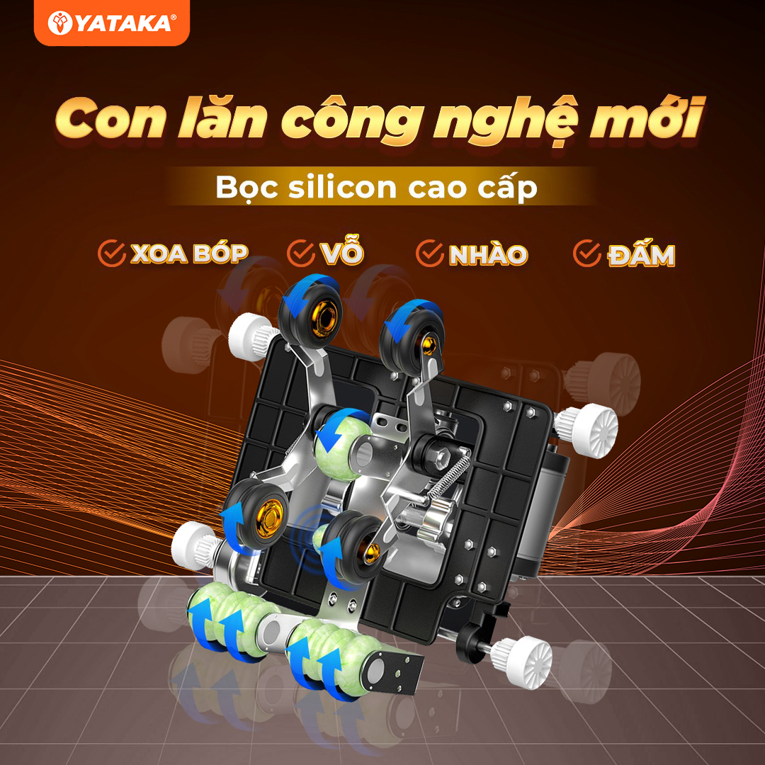 Ghế massage toàn thân YA-300 con lăn massage hiện đại