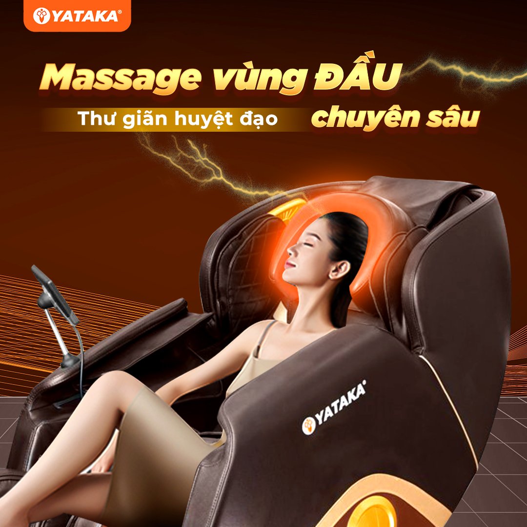 Ghế massage toàn thân YA-300 massage đầu tuyệt đỉnh