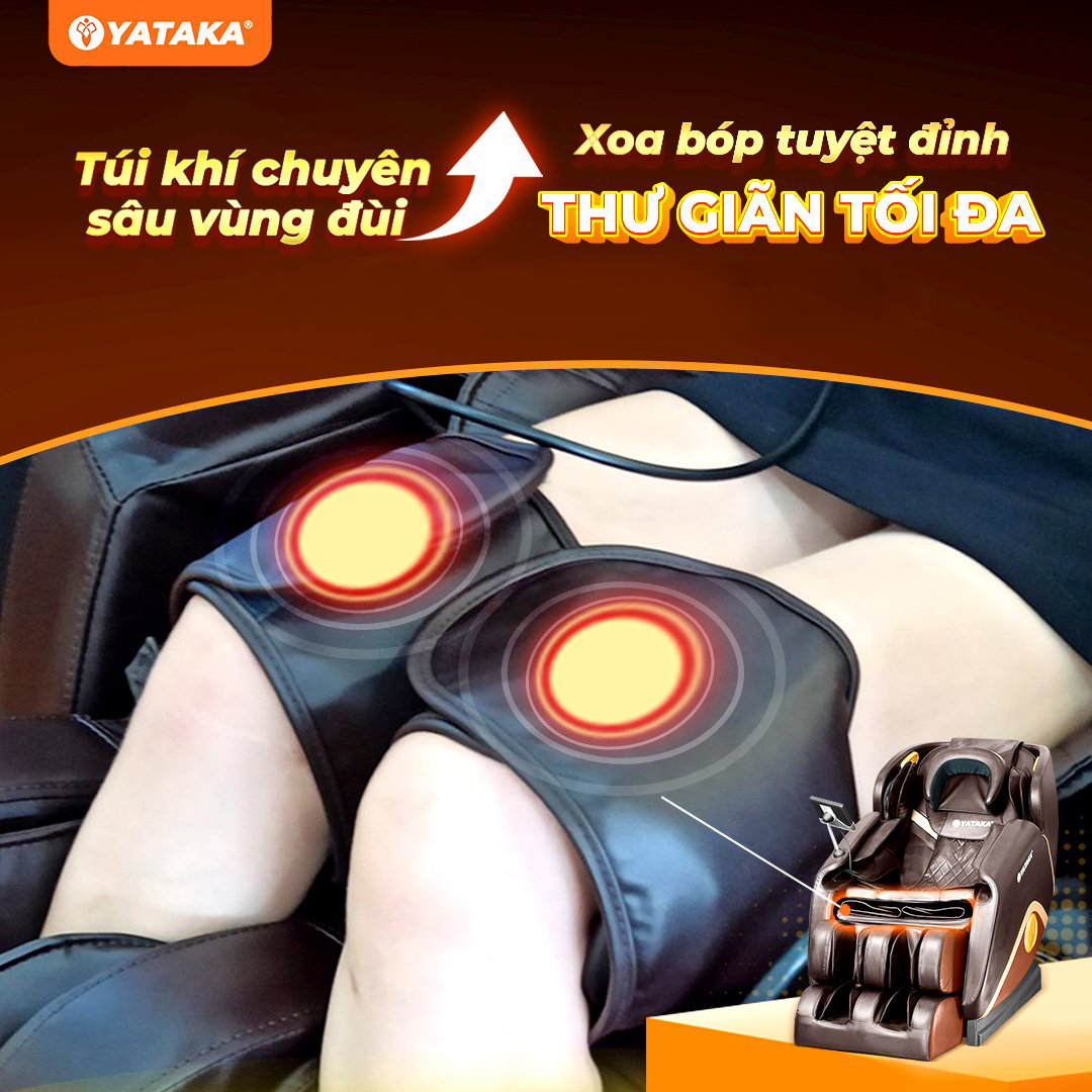Ghế massage toàn thân YA-300 massage đùi chuyên sâu