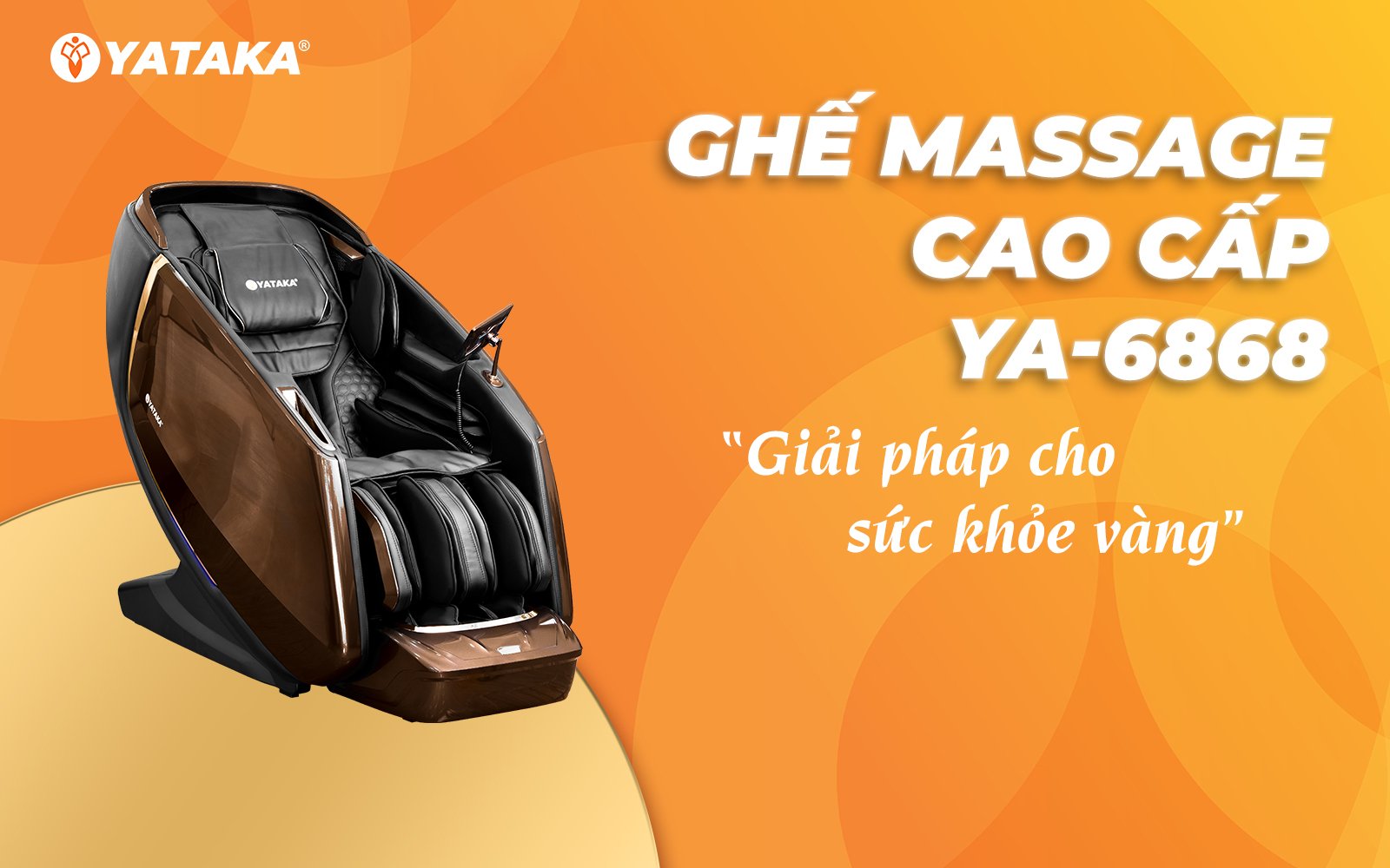 Ghế massage xoa bóp bấm huyệt tại nhà YA-6868