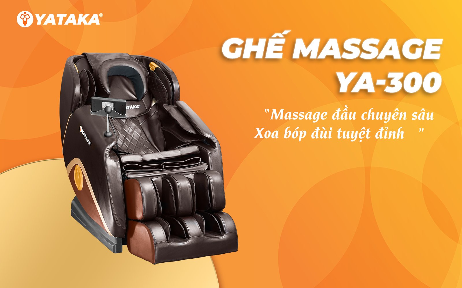 Ghế massage xoa bóp bấm huyệt tại nhà YA-300