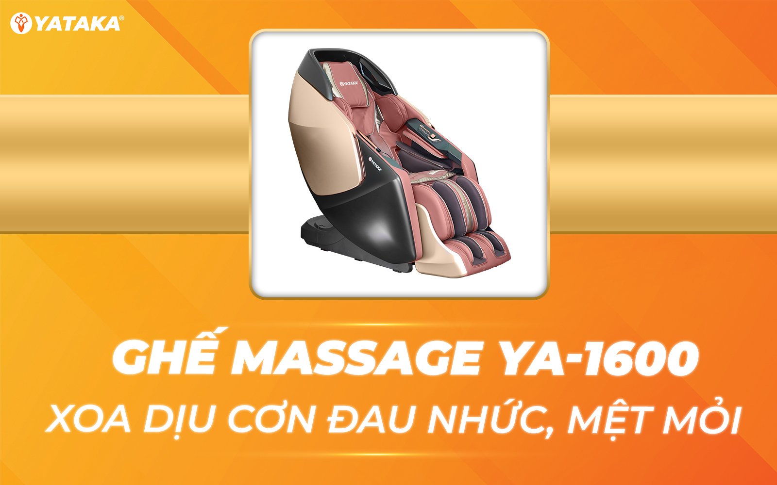 Cách massage lưng để giảm mệt mỏi bằng YA-1600